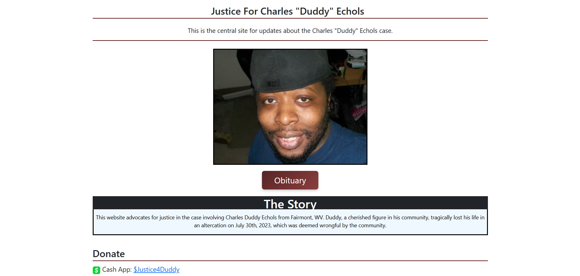 Front End Site